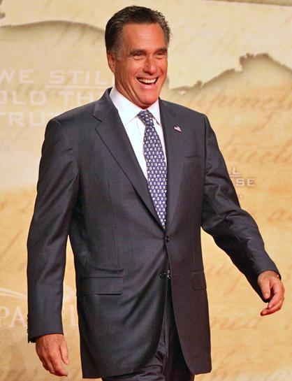 Mitt Romney speaking at the Conservative Political Action Conference