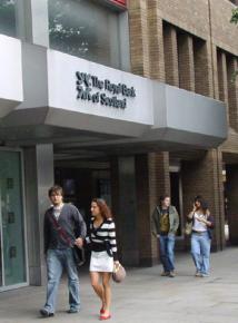 A branch of the Royal Bank of Scotland