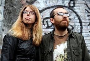 Allison Kilkenny (left) and Jamie Kilstein of Citizen Radio